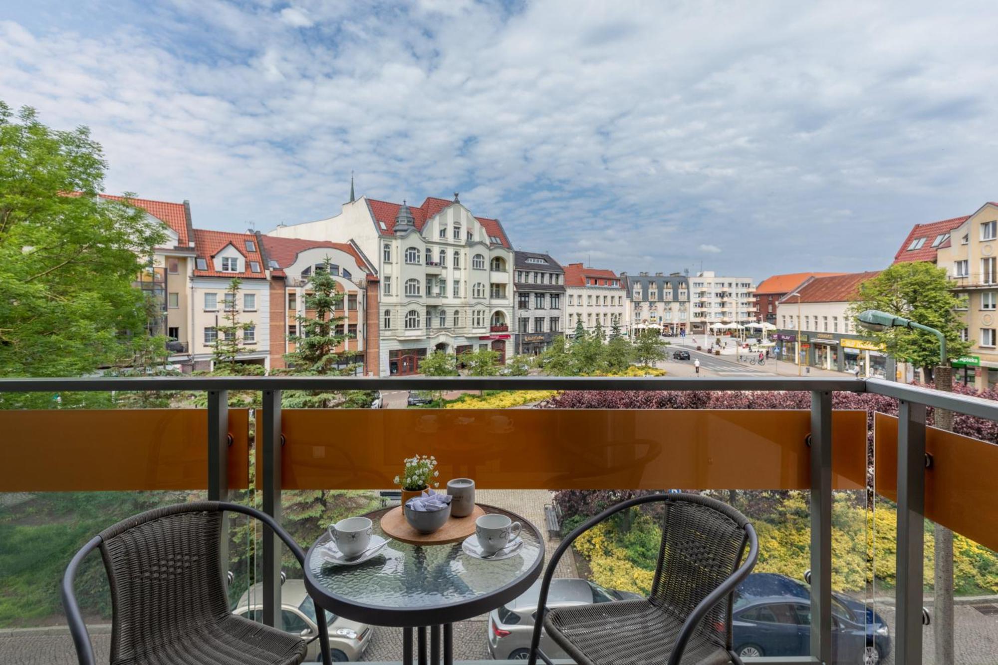 Plac Slowianski Apartments With Balcony Swinoujscie Center By Noclegi Renters Exteriér fotografie